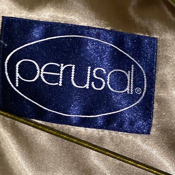 Perusal Taupe Trench Coat size 40S - Picture 10 of 14